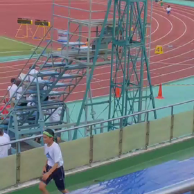 川越小５年女子リレーの画像