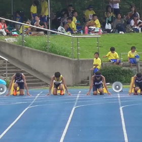 男子100ｍ決勝 ビデオ動画の画像