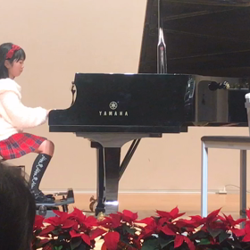 ピアノの発表会の画像