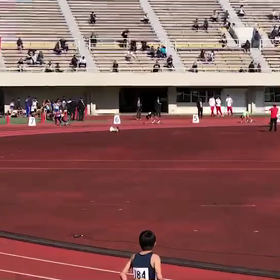 チャレンジカップ男子リレー３組目 １位の画像