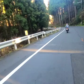 ツーリング風景の画像