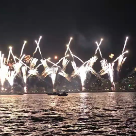 夏の風物詩！今日は夏休み最後の【熱海の花火大会】の画像