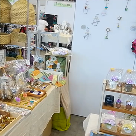 ブースがひろーい‼️の画像