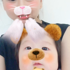 花愛ちゃんと♡の画像