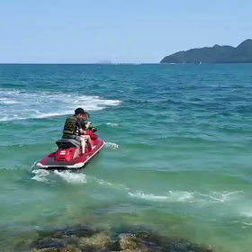 大好きなマリーナ、天橋立の海族にてジェットの画像