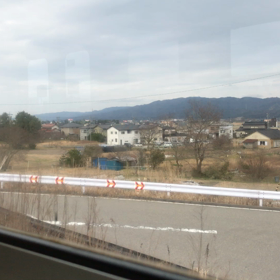 列車移動中…の画像