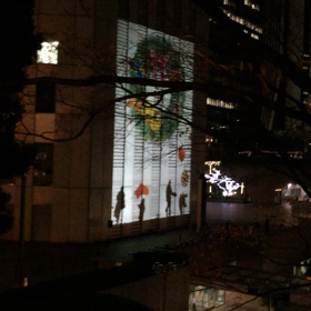 プロジェクション　The projection mappingの画像