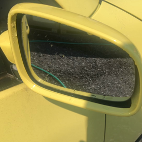 親水コーティングテスト【ドアミラー、窓ガラス続編】の画像