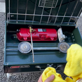 二口コンロの使い方⑤の画像