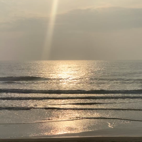 5月11日千葉北、東浪見の朝の波の画像