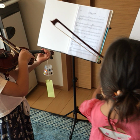 二人で一緒にレッスン(^^)の画像