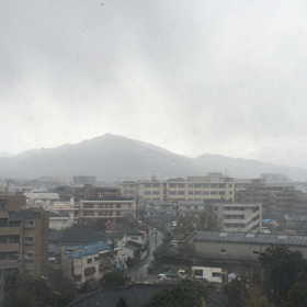 寒の嵐雲の画像