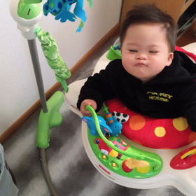 ボンちゃん、11ヶ月になりました立ちもレベルアップの画像