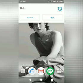 話題のモーニングコールの画像