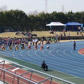 男子100m７組目の画像