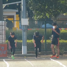 男子リレー選考会（ゴール付近）⑥の画像