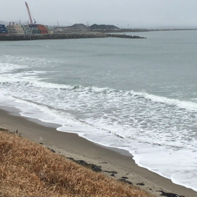 只今の仙台新港は…の画像
