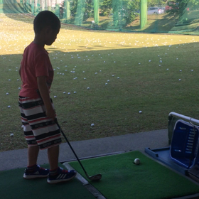 やっと…の打ちっ放し️の画像