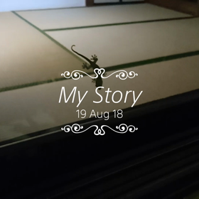 今夜もヤモリさんの画像