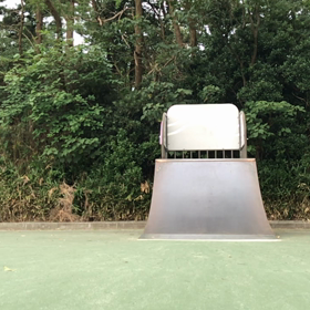 通勤途中のスケート    その3  オイラ、、クォーターの画像