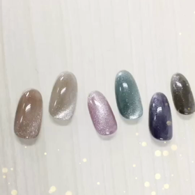 マグネットジェルネイルの画像