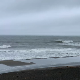 6月29日千葉北、東浪見の朝の波の画像