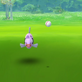 ヒンバスの色違いGETしてきました！の画像