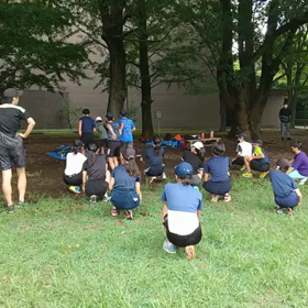 バトン練習(8月9日)②の画像