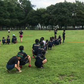 10色リレー バトン渡し④の画像