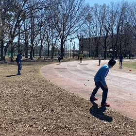 男子Bリレー練習④の画像