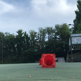 早朝スケートの画像