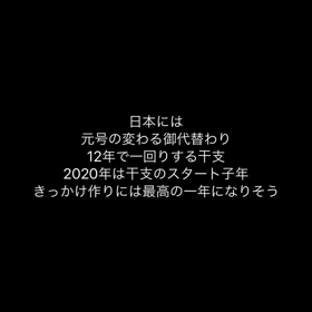令和二年子年の画像
