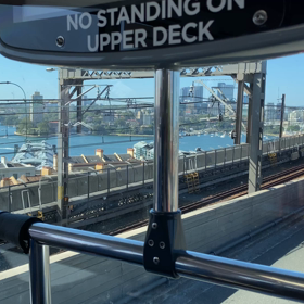 バーチャルツアー？シドニー・オペラハウスをハーバーブリッジから眺めるの画像