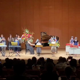 発表会では合奏✨の画像