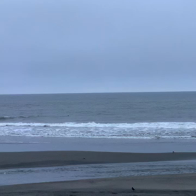 8月15日千葉北、東浪見の朝の波の画像