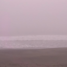 8月26日千葉北、東浪見の朝の波の画像