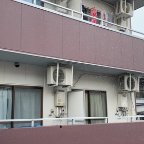 滝のような水漏れ対応　管理編の画像