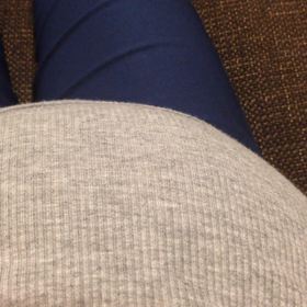 産前最後のの画像