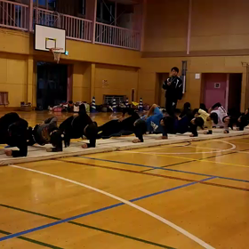 川越小練習 体幹トレーニング②の画像