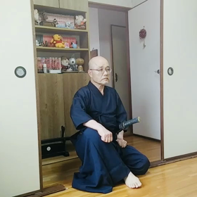 「霞居合会」自主稽古ちょこっと紹介^ ^の画像