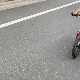 自転車初こぎ^_^の画像