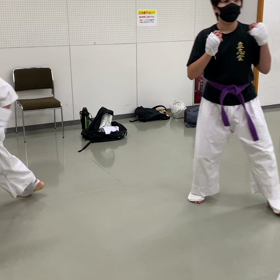 皆んなで組手〜！の画像