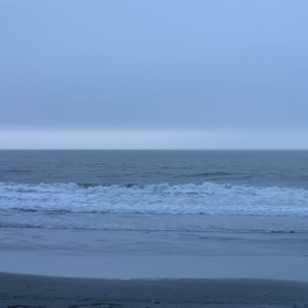 6月13日千葉北、東浪見の朝の波の画像