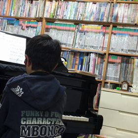 Amで即興演奏の画像