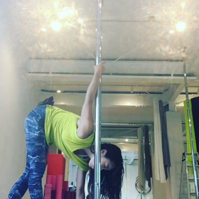 ポールトレーニングの画像