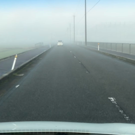 2/22霧がでました日中は晴れの画像