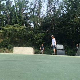 通勤途中のスケート  その2  YAMAGUTI師匠スクールの画像