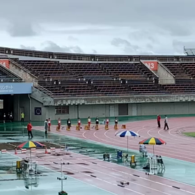 女子６年100m予選⑦の画像
