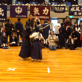 息子の剣道の画像