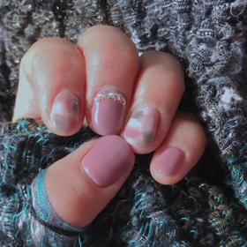 今月(3月)のネイル(*ˊ˘ˋ*)｡♪:*°の画像